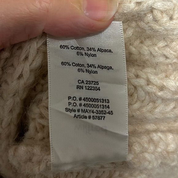 Wilfred Beige Turtleneck Sweater - Picture 11 of 11